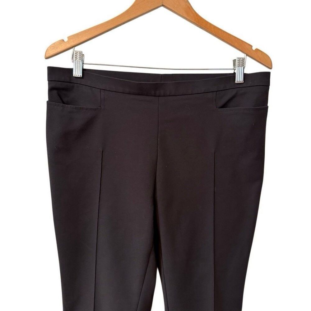 Akris Punto Ankle Pants Women’s Size 12 Black Trousers Old Money Career - Picture 3 of 12
